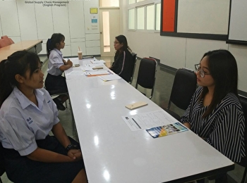 บริษัท โฮมโปร ดักส์ เซ็นเตอร์ จำกัด
(มหาชน) สัมภาษณ์ผู้สมัครทุนเรียนฟรีของ
HomePro หลักสูตรบริหารธุรกิจบัณฑิต
แขนงวิชาการจัดการธุรกิจค้าปลีก
โครงการความร่วมมือทางวิชาการ ระหว่าง
วิทยาลัยโลจิสติกส์และซัพพลายเชน กับ
บริษัท โฮมโปรดักส์ เซ็นเตอร์ จำกัด มหาชน