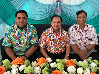 วันที่ 10 เมษายน 2561
ศูนย์การศึกษาจังหวัดนครปฐม
มหาวิทยาลัยราชภัฏสวนสุนันทา
ได้จัดงานสืบสานประเพณีสงกรานต์ โดยมี
ผศ.ดร.คมสัน โสมณวัตร
รักษาการผู้อำนวยการศูนย์การศึกษาจังหวัดนครปฐม
มหาวิทยาลัยราชภัฏสวนสุนันทา
พร้อมทั้งบุคลากร และนักศึกษา