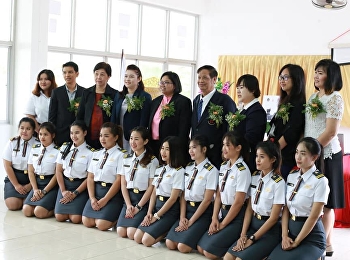 พิธีประดับบ่า
สาขาวิชาการจัดการโลจิสติกส์
ประจำปีการศึกษา 2561
วิทยาลัยโลจิสติกส์และซัพพลายเชน
มหาวิทยาลัยราชภัฏสวนสุนันทา
ศูนย์การศึกษาจังหวัดชลบุรี ในวันที่ 21
ตุลาคม 2561