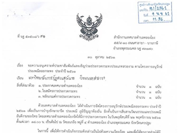 ร่วมประกวดกระทงประเภทสวยงาม
ประเพณีลอยกระทง ประจำปี 2561 ณ
วัดมะเกลือ เทศบาลตำบลคลองโยง