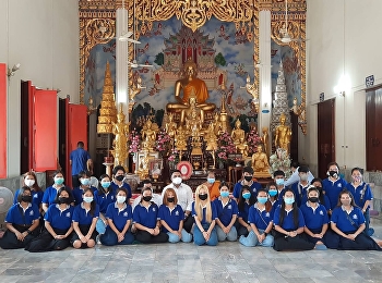 ผู้ช่วยศาสตราจารย์ ดร.คมสัน โสมณวัตร
คณบดีวิทยาลัยโลจิสติกส์และซัพพลายเชน
และรักษาการผู้อำนวยการ
มหาวิทยาลัยราชภัฏสวนสุนันทา
วิทยาเขตนครปฐม
เป็นประธานถวายเทียนจำนำพรรษา ณ
วัดพุทธธรรมรังษี ตำบลลานตากฟ้า
อำเภอนครชัยศรี จังหวัดนครปฐม