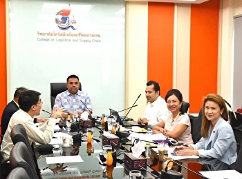 ผู้ช่วยศาสตราจารย์ ดร.คมสัน โสมณวัตร
คณบดีวิทยาลัยโลจิสติกส์และซัพพลายเชน
มหาวิทยาลัยราชภัฏสวนสุนันทา
วิทยาเขตนครปฐม
เป็นประธานในการประชุมคณะกรรมการในโครงการสัมมนาปฏิบัติการสำหรับผู้บริหารระดับสูงขององค์การในภาคอุตสาหกรรมโลจิสติกส์และซัพพลายเชน
ครั้งที่ 1