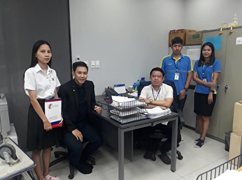 Dr.Wissawa Aunyawong visited internship
students at Inter Express Logistics Co.,
Ltd.