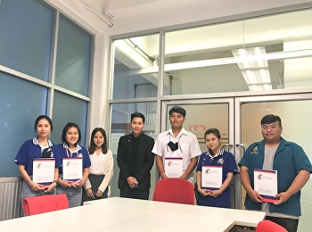 Dr.Wissawa Aunyawong visited internship
students at CTI Logistics Co., Ltd.