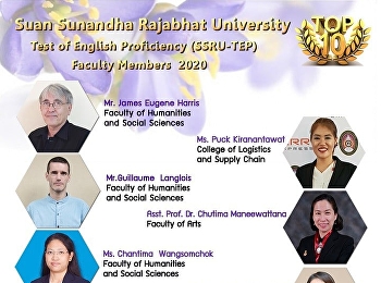 วิทยาลัยโลจิสติกส์และซัพพลายเชน
มหาวิทยาลัยราชภัฏสวนสุนันทา
ขอแสดงความยินดีกับอาจารย์ ภัค
กิระนันทวัฒน์
อาจารย์ประจำสาขาวิชาการจัดการโลจิสติกส์
(หลักสูตรนานาชาติ) ที่สอบผ่าน SSRU-TEP
ด้วยคะแนนติดอันดับ 1 ใน 10
ของบุคลากรสายวิชาการ