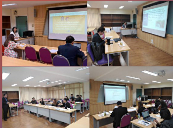 หลักสูตรบริหารธุกิจดุษฏีบัณฑิต
ได้จัดโครงการ เขียนหัวข้อวิทยานิพนธ์
ในระดับดุษฏีบัณฑิตให้กับนักศึกษา รหัส 62
(รุ่น 05)
โดยมีผู้ทรงคุณวุฒิทางด้านระเบียบวิธีวิจัย
และอาจารย์ประจำหลักสูตรให้คำแนะนำในการทำวิทยานิพนธ์ของนักศึกษา