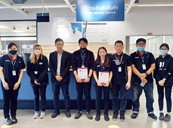 ดร.วิศวะ อุนยะวงษ์
เข้านิเทศนักศึกษาฝึกประสบการณ์วิชาชีพ ณ
M-World Logistics (Thailand) Co., Ltd.