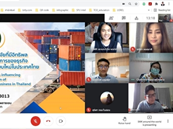 การสอบเค้าโครงวิทยานิพนธ์
ตามแนวปฏิบัติการสอบออนไลน์ของมหาวิทยาลัย