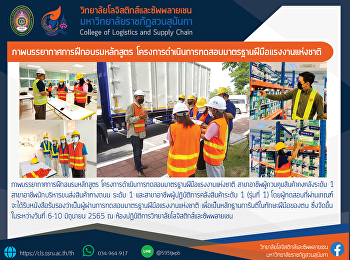 Image of the training course atmosphere
National Skill Standards Test Operation
Project