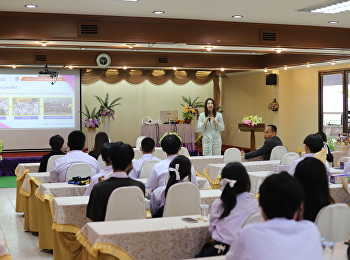 parent meeting Logistics and Supply
Chain Classroom Sri Bunyanon School
Nonthaburi Province