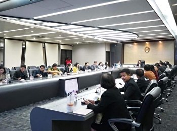 May 23, 2024 at 9:00 a.m. Dr. Sarawut
Putnuan, Deputy Dean for Student Affairs
Assigned by the Dean Participated in the
meeting of the operating committee on
the promotion and development of Soft
Skills under the social engineering
process.