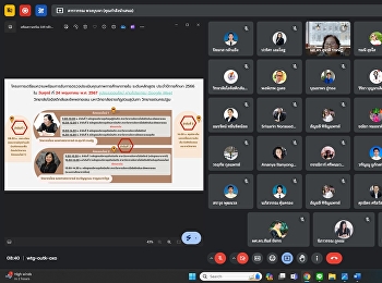 On May 24, 2024, Asst. Prof. Dr. Chatrat
Hotavaisya, Dean of the College of
Logistics and Supply Chain, presided
over the opening ceremony of the
activity to critique and write reports
on the course's performance. which is a
self-assessment report