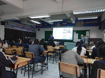 On January 21, 2025, the Student Affairs
Division led by Ms. Siri-on Son-ong,
Head of the Online Business Logistics
Management Program and Mr. Thanapat
Suwannaklang, Head of the Air Freight
Management Program, provided educational
guidance at Rajini Buran